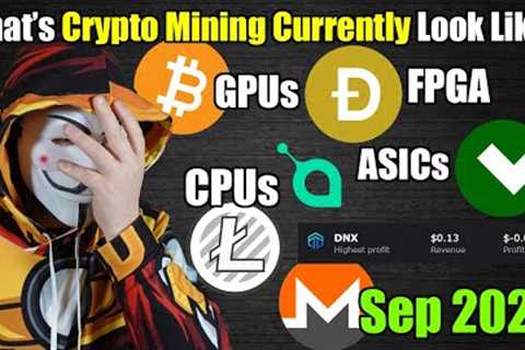 Current State Of Crypto Mining SEP 2023 - GPUs, CPUs, ASICs, FPGA
