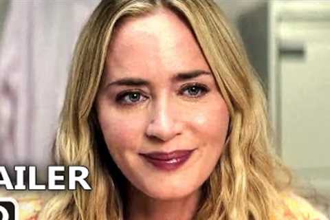 Emily Blunt and Chris Evans in the PAIN HUSTLERS trailer (2023).