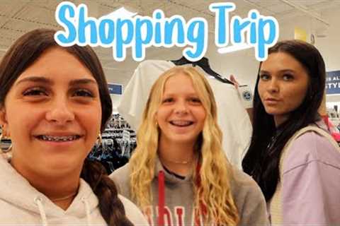 GIRLS ALL DAY SHOPPING TRIP! SHOPPING HAUL! EMMA AND ELLIE