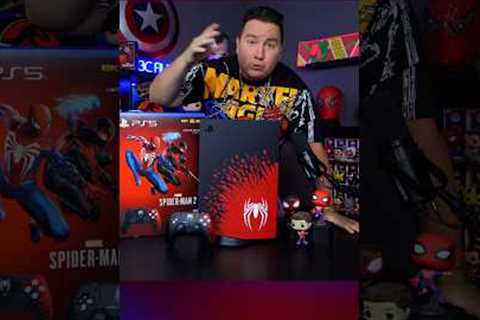 Unboxing Spider-Man 2 Themed PS5