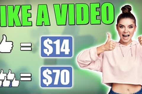 Make $14 Per Minute Liking Videos! (5 LIkes = $70) | Make Money Online 2023