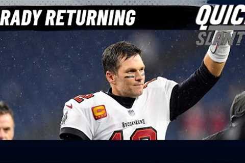 Tom Brady returning to Gillette for Patriots' season opener vs. Eagles,  | Quick Slants
