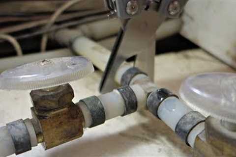 RV plumbing repairs are EASY!