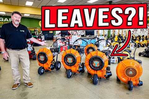 BIG MONEY IN LEAVES! Debris Loaders &amp; Leaf Blowers For ANY Contractor!
