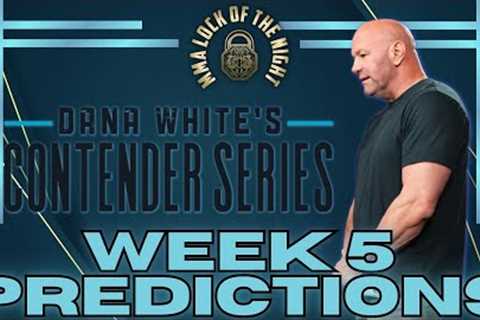 Contender Series 2023 Week 5 Predictions