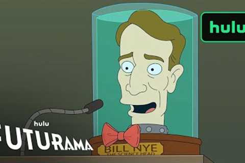 Futurama | Season 11 Episode 7 | Bill Nye Receives an Award Sneak Peek | Hulu