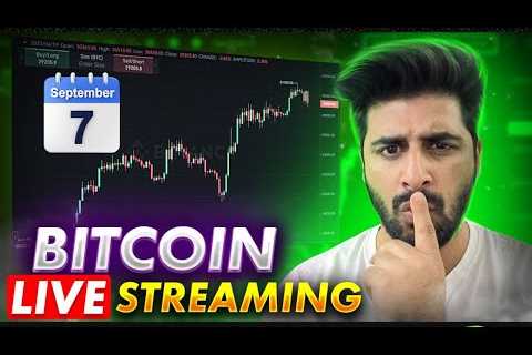 Bitcoin Live Scalp Trading | 7-September | XRP, BTC, LTC, SOL Altcoin Analysis Hindi