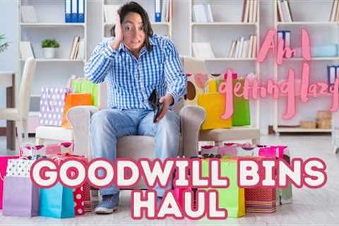 Goodwill Bins Outlet Shopping Haul | Am I getting lazy | Not checking comps!