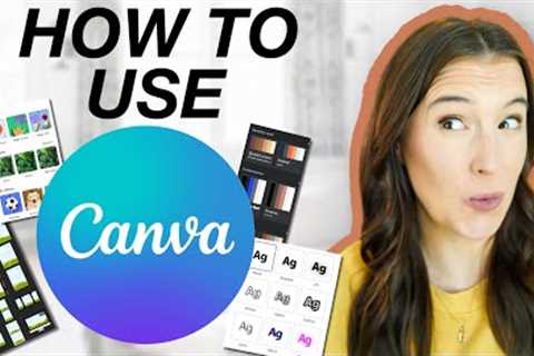 CANVA TUTORIAL FOR BEGINNERS 2023 (How to start using Canva step by step)