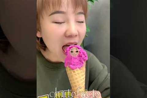 🍓 strawberry ice cream funny 🤣 ~mini wood toy-woodworking art skill wood /hand craft #shorts