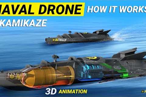 Naval Kamikaze Drone How it works Unmanned Surface Vehicle