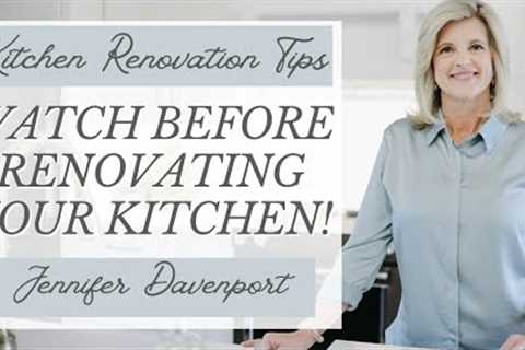 Kitchen Renovation Tips | How to Live Through a Kitchen Renovation