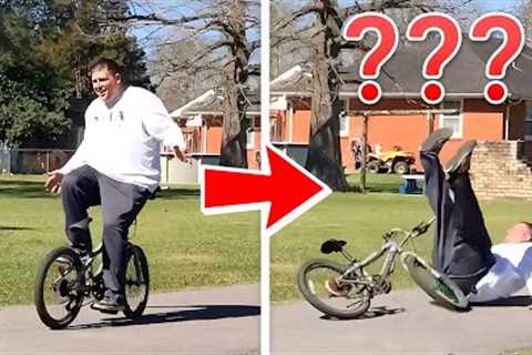 2 HOURS TRY NOT TO LAUGH | Funniest Fails Caught on Camera