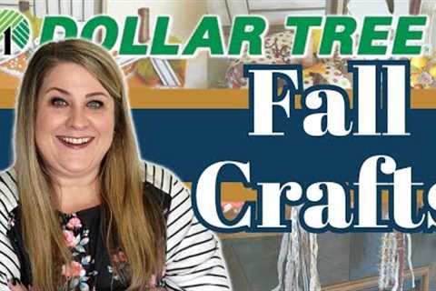 5 Dollar Tree Craft Projects for Fall Decorating! DIY Ideas and Tips for Autumn Decorations!