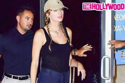 Taylor Swift Leaves Fans In Shock When Spotted Leaving Electric Lady Studios At Night In New York
