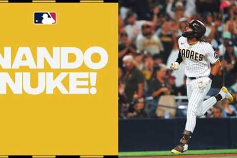 Fernando Tatis Jr. DEMOLISHED this baseball!