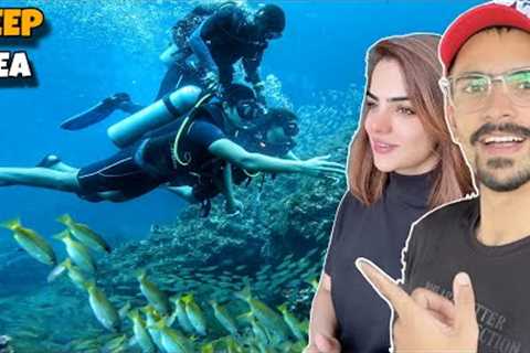 OUR FIRST SCUBA DIVE EXPERIENCE 😍
