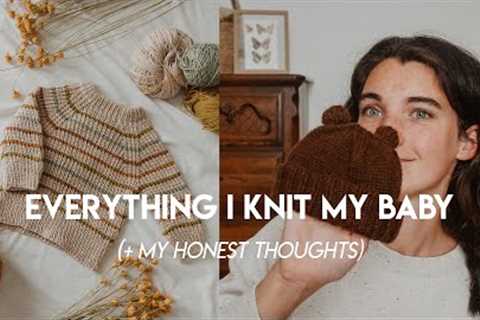 Knitting Podcast Ep. 21 // Everything I knit my baby + sharing my honest thoughts
