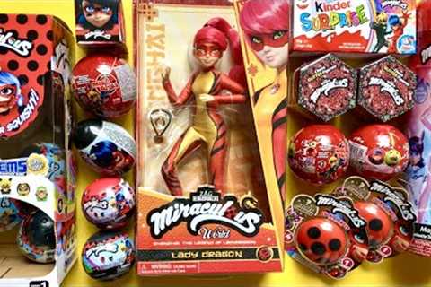 Miraculous Ladybug Magic Heroez Water Reveal Marinette ASMR Transformation Surprise Unboxing dolls