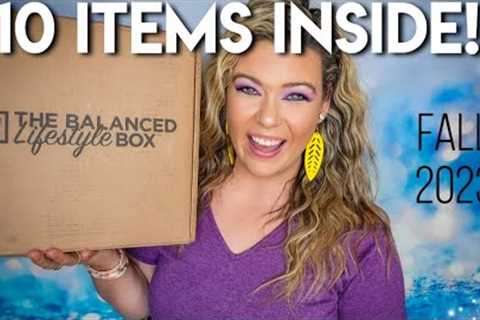 The Balanced Lifestyle Box Fall 2023 Unboxing + Coupon Code | SHIPS TO CANADA!