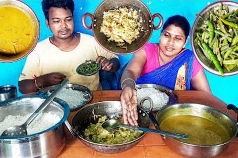 eating challenge | unlimited eating challenge | husband wife eating competition | eating show