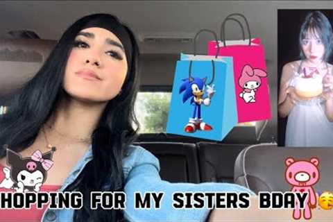 Come with me to shop for my sister’s birthday gifts🩷