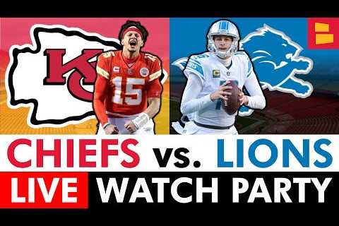 Chiefs vs. Lions Live Streaming Scoreboard, Free Play-By-Play, Highlights &amp; Stats | NFL Week 1