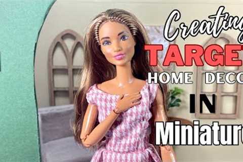 DIY Miniatures | Miniatures Inspired by Target Home Decor