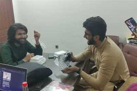 Gift unboxing from my teacher | happy birthday sir zeeshan | birthday gift unboxing