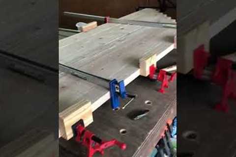 Showcase of woodworking projects: rustic farmhouse table