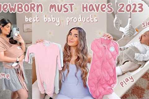 NEWBORN MUST HAVES 2023 *baby essentials for sleeping, playing + feeding*