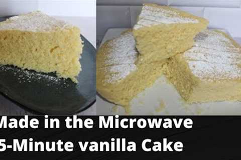Easy Microwave Cake Recipe | How to Bake a Cake In a Microwave