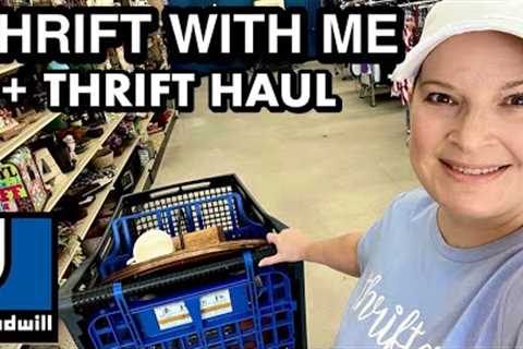 Guess what was still there? THRIFTING IN GOODWILL + SHARING MY THRIFT HAUL