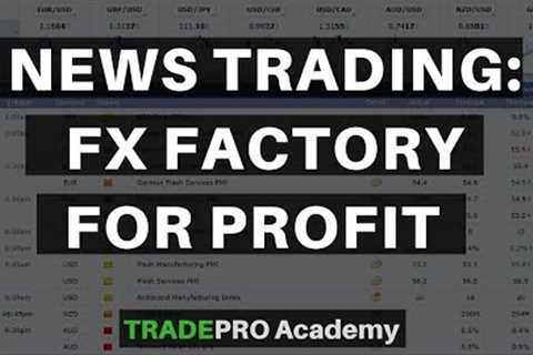 News Trading: Forex Factory tutorial.