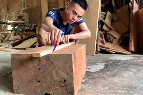 Excellent Woodworking Skills - I Made A Curved Leg Bed And The Result Exceeded Expectations