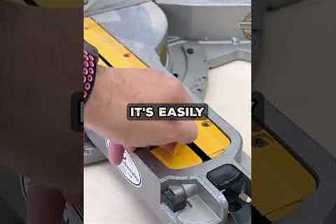 Miter Saw Tip to Stop Tear Out #woodworking  #tools #woodworkingtips