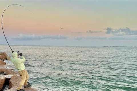 New Jetty Rod with 10K reel put to the test