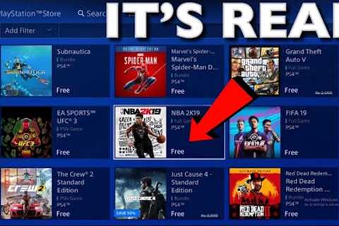 HOW TO GET PS4 GAMES FOR FREE! (2023)