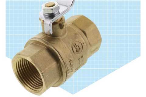 There are 7 types of water shut-off valves