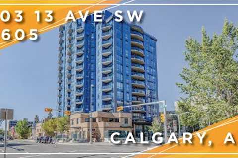 Calgary Real Estate Property Video Tour Production -  303 13 Ave SW #605