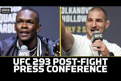 UFC 293: Adesanya vs. Strickland Post-Fight Press Conference |  MMA Fighting