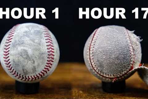 We Caught a Baseball 12,000 Times