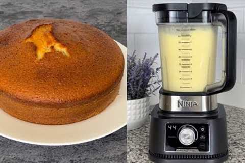 CAKE WITH A BLENDER WITHOUT OVEN