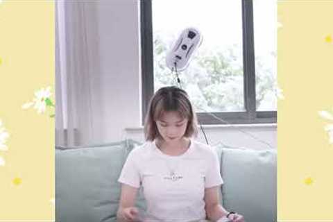 Ultra thin Robot vacuum cleaner window cleaning robot.#technology