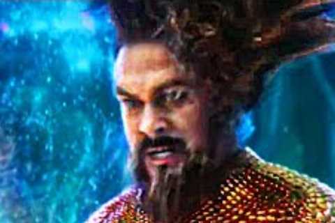 Jason Momoa and Amber Heard in the Teaser Trailer for AQUAMAN AND LOST KINGDOM (2023).