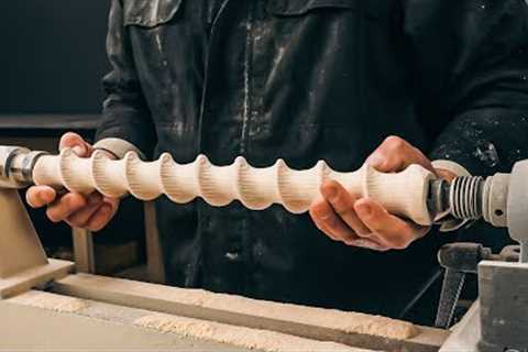 DIY Spiral Woodworking Tutorial | Woodworking Project