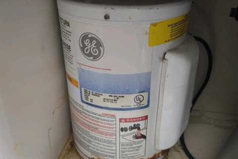Under Sink Water Heater Replacement
