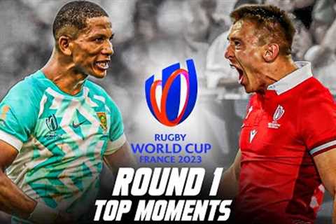 The Best Of Round 1 - Rugby World Cup 2023 | Manie Libbok, Josh Adams, Richie Mo'unga, George Ford