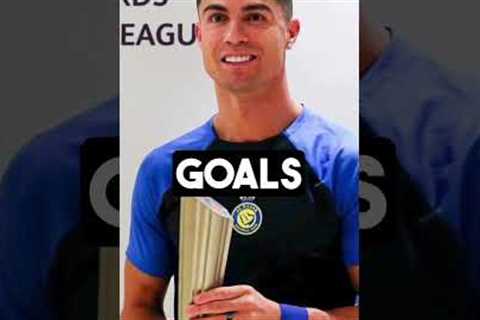 Cristiano Ronaldo Keeps Breaking Records 🔥⚽️ #football #ronaldo #shorts