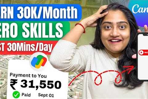 ONLY App👉Make Money EASILY Online🔥💰Work from Home &amp; No Skills required🔥🔴
